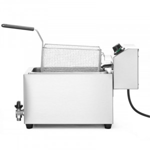 Fryer with Drain Tap Profi Line - 10 L - Hendi