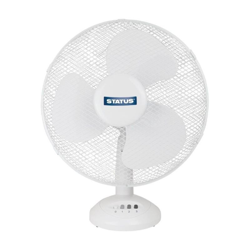 Oscillating White Fan Status Ø 330 mm - FourniResto - Fourniresto