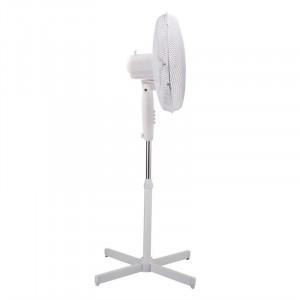 Staande witte oscillerende ventilator 406mm - FourniResto - Fourniresto