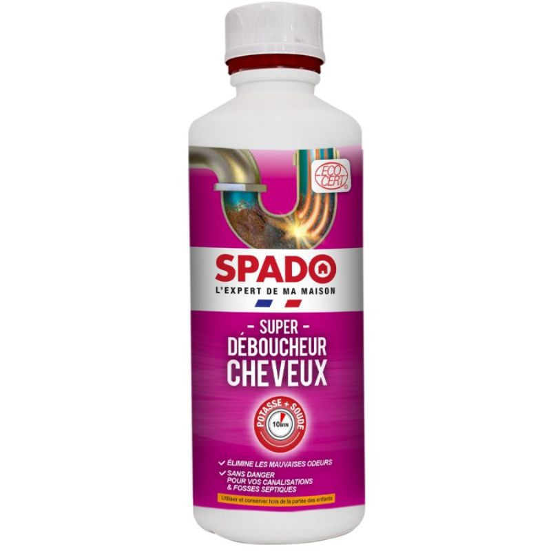 Haarontstopper voor afvoeren - 500 ml - SPADO