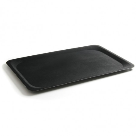 Rectangular Fiberglass Tray - Black - Euronorm - Brand HENDI