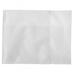 White Napkins Single Ply 90 x 120 mm - Pack of 6000 - FourniResto - Fourniresto