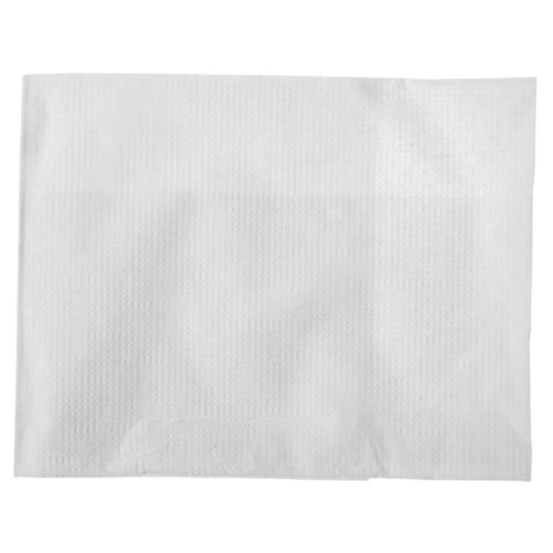 Serviettes Blanches Simple Epaisseur 1 Pli 90 x 120 mm - Lot de 6000 - FourniResto - Fourniresto