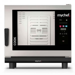 Four Mixte Cook Pro - 6 Niveaus GN 1/1 - Scharnieren aan de Linkerkant - MYCHEF