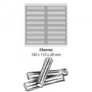 Professionelles Waffeleisen mit 180 ° Öffnung - Links-Rechts-Kippmechanismus - Churros - Krampouz