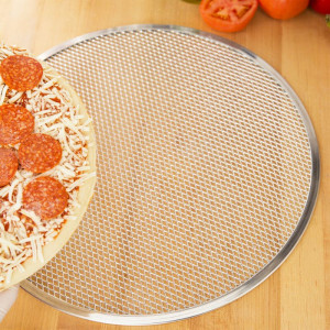 Perforiertes Pizzablech Ø 350 mm Aluminium — Pro