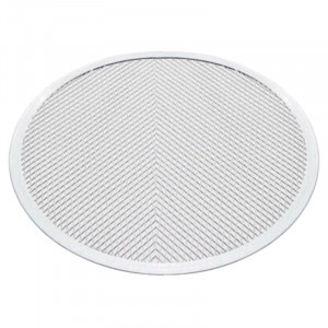 Perforiertes Pizzablech Ø 400 mm Aluminium