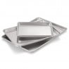 Aluminium presentatiebord Dynasteel - 330 x 457 mm, ideaal voor culinaire professionals.