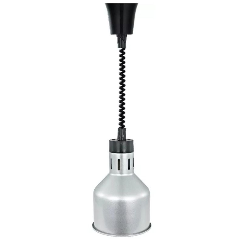Pro Heizlampe 250 W Ø 175 mm Edelstahloptik
