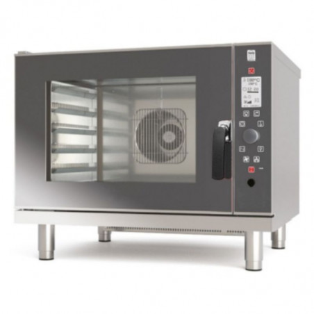 Vier Professionele Gasoven met Digitaal LCD-scherm - 5 Niveaus 600 x 400 - VESTA