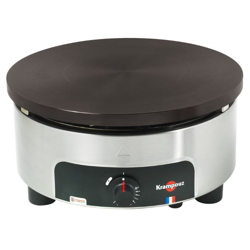 Professionele Gas Crêpeplaat - 40 cm Comfort Serie - Krampouz Professionele Gas Crêpeplaat - 40 cm Comfort Serie - Krampouz