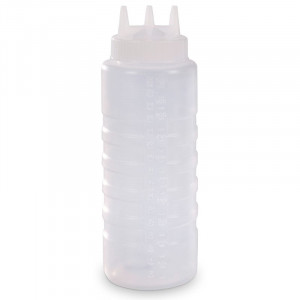 Fles met 3 schenktuiten Krampouz - Precisie en veelzijdigheid voor keukenprofessionals