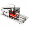 Professional Stainless Steel Tomato Cutter — Manual Slicer