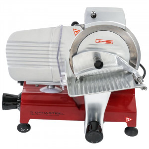 Professionele Rode Zwaartekracht Ham Slicer 195mm Dynasteel - Precieze en Gemakkelijke Snede