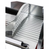 Professional Gravity-Fed Red 195mm Ham Slicer Dynasteel - Precise and Easy Cutting