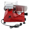 Professional Gravity-Fed Red 195mm Ham Slicer Dynasteel - Precise and Easy Cutting