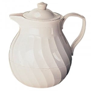 White insulated pitcher 1L - FourniResto - Fourniresto