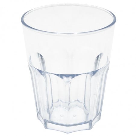 Herbruikbaar waterglas van SAN - 29 cl - Set van 8