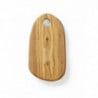 Cheese Board with Hole in Olive Wood - 350 x 210 mm - Hendi