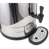 Professioneller Perkolator 14 L 100 Tassen 1650 W Edelstahl