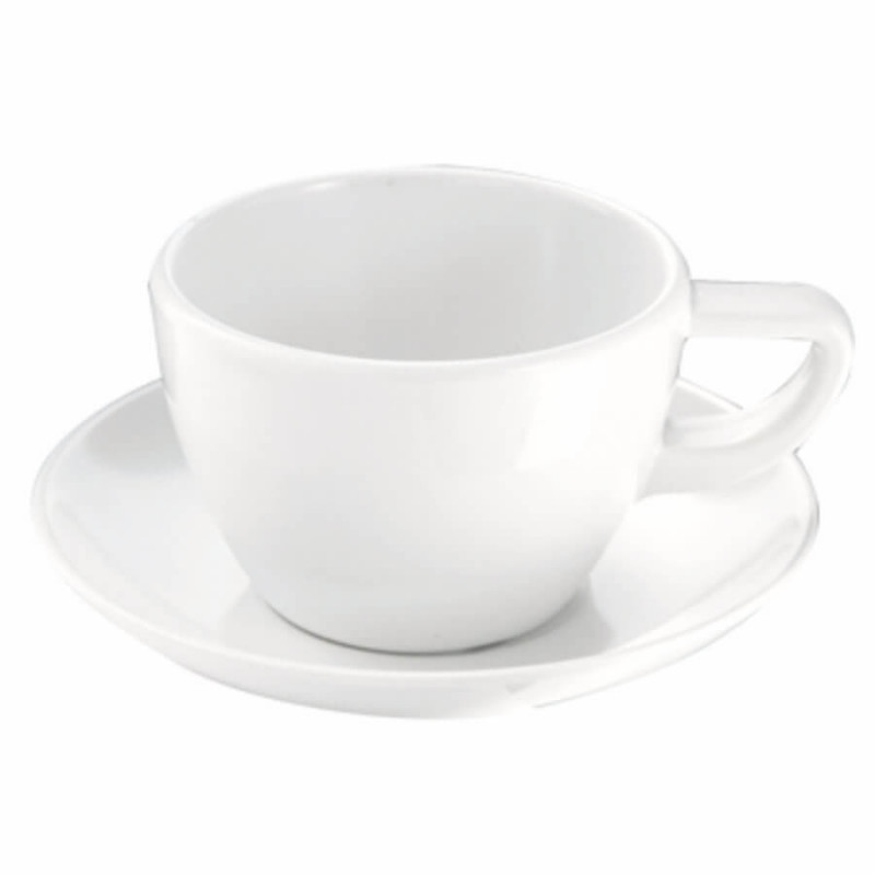 The white melamine cup resistant - 70 x 48 mm - Pujadas