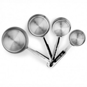 Set van 4 Maatpannen in RVS - Pujadas