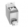 Stainless steel ice crusher for professional catering