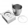 Milchaufschäumer 0,4 L 650 W Edelstahl – Dynasteel