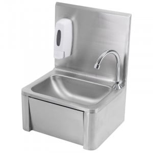 Stainless Steel Hands-Free Washbasin - Dynasteel
