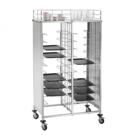 Stainless Steel Platform Trolley - 80kg - Bartscher