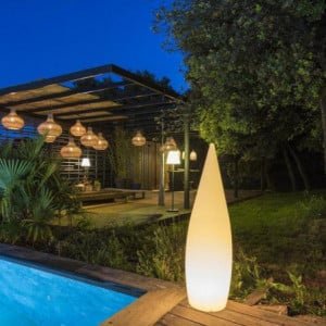 Draadloze Druppel Vloerlamp - Classy 120 cm - Lumisky