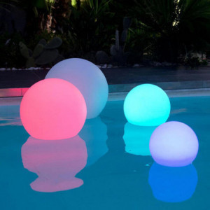 Boule Lumineuse Flottante sans Fil - Bobby 40 cm - Lumisky