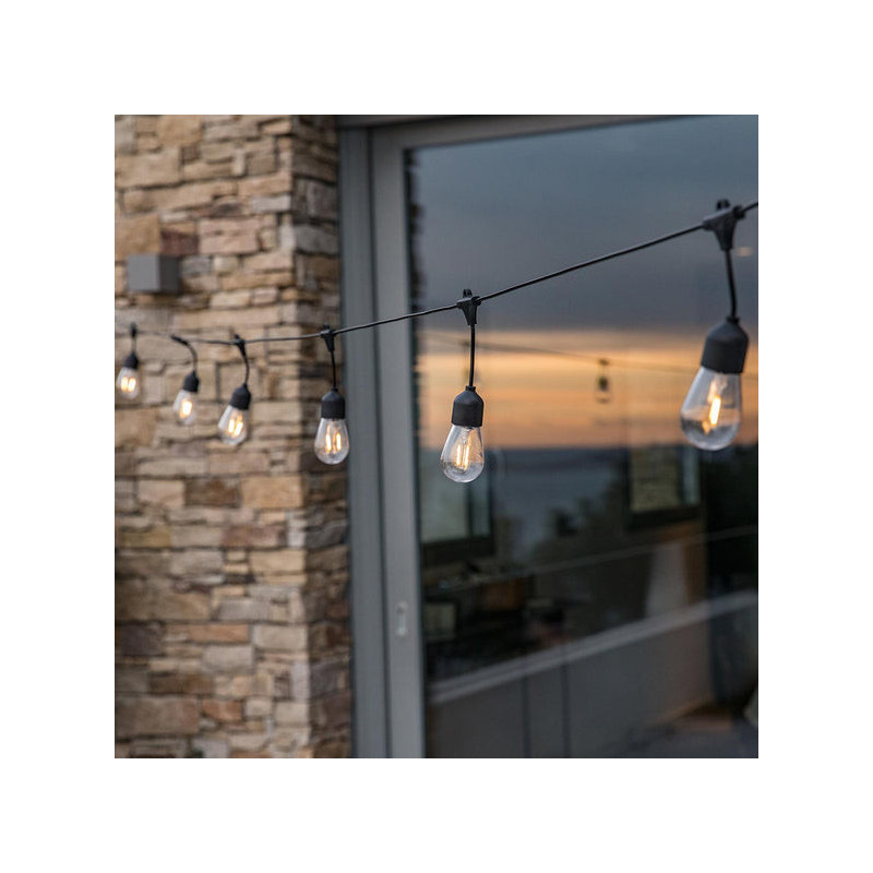 Solar-Lichterkette mit Glühfaden - Mafy Solar - Lumisky