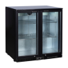 Rückkühlschrank 209 L 2 Glastüren — Belüftet