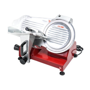 Zwaartekracht Ham Slicer Ø 220 mm 120 W Rood