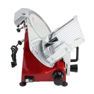 Professional Red Gravity Ham Slicer 220 mm - Dynasteel