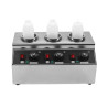 Chocoladeverwarmer Triple Dynasteel: Professionele elektrische bain-marie voor chocoladesaus