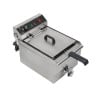 Professionele Friteuse 13 L 3000 W met Aftap - Inox