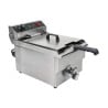 Professionele Friteuse 13 L 3000 W met Aftap - Inox