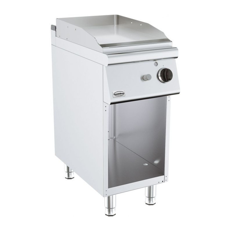 Grillplaat op Gas met Chroom op Koffer - Serie 700 - 400 mm - CombiSteel