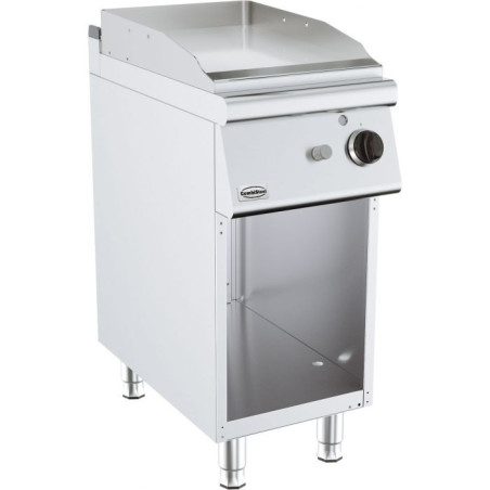 Grillplaat op Gas met Chroom op Koffer - Serie 700 - 400 mm - CombiSteel