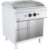 Chrome Gas Griddle on Cabinet - Series 700 - 800 mm - CombiSteel