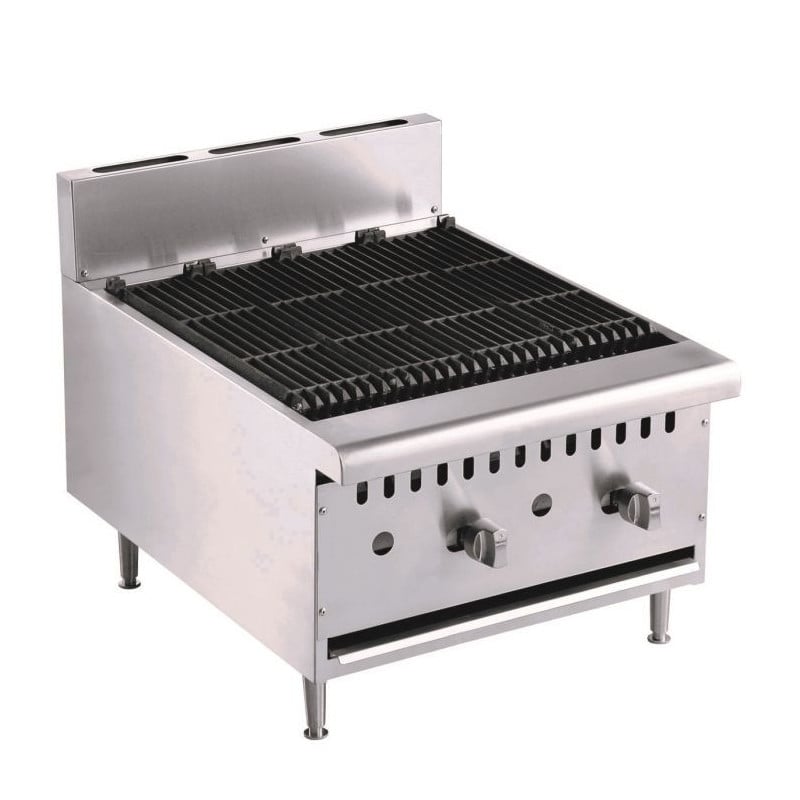 Lavasteengrill - 615 x 800 mm - CombiSteel