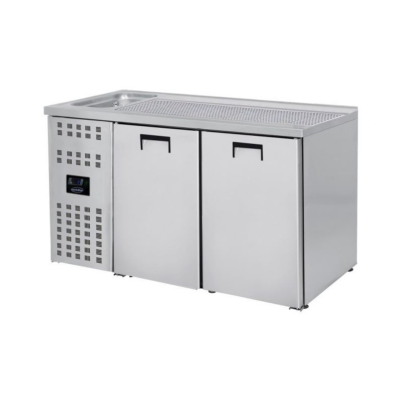 Beer Cooler with 2 Doors - Left Tap - CombiSteel