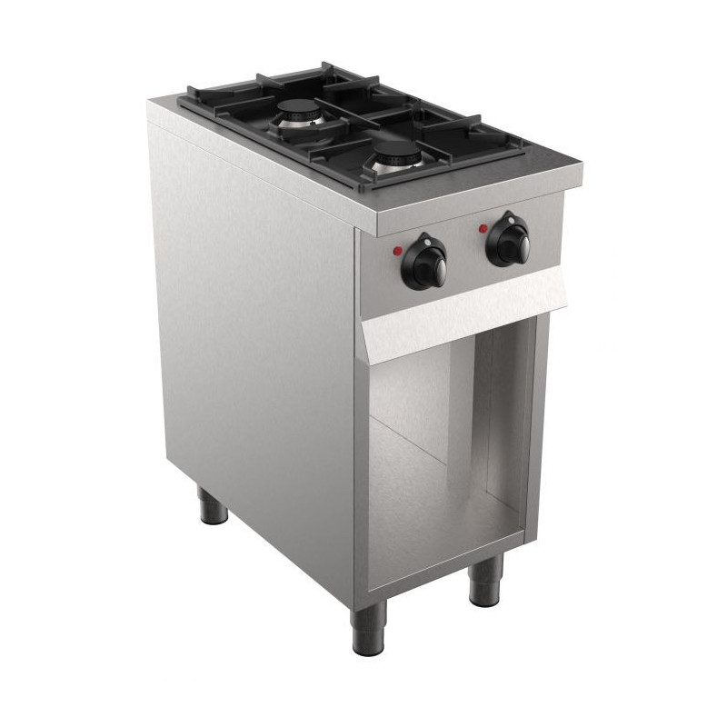 Professionele oven 700 - 2 branders - CombiSteel