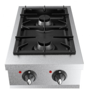 Professionele oven 700 - 2 branders - CombiSteel