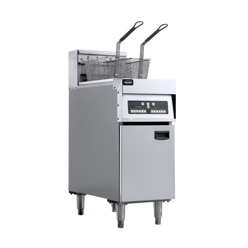 Friteuse sur Coffre Electrique - 2 x 12,5 L - CombiSteel