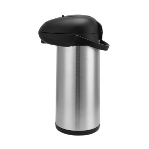 Cafetière Thermos met Pomp 5 L Inox — Airpot Buffet