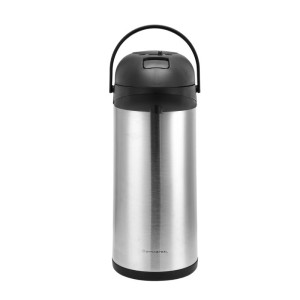 Kaffeekanne Thermoskanne mit Pumpe - 5 Liter - Dynasteel