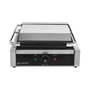Grill Panini Pro 2200 W Geribbeld 340x220 mm Inox